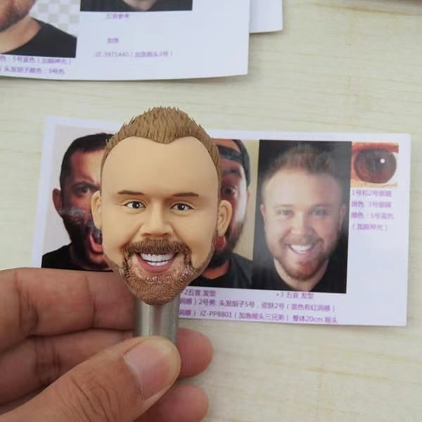 Custom Bobblehead Figurine Personalized Gift For Friends Colleague Or Partner