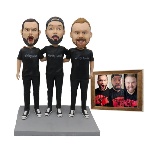 Custom Bobblehead Figurine Personalized Gift For Friends Colleague Or Partner